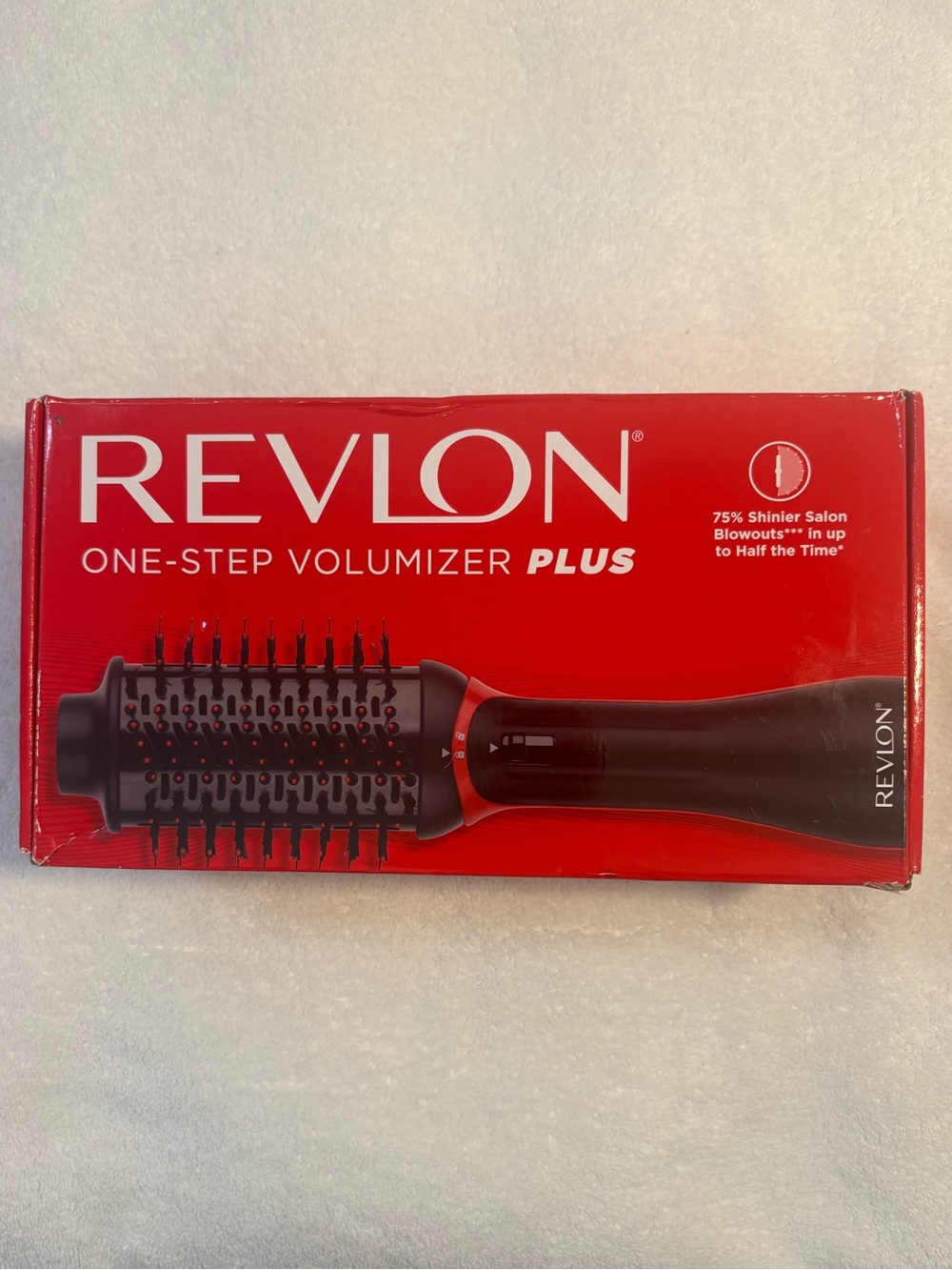 NEW Revlon One Step Volumizer Plus Hot Air Brush Shinier Blowouts